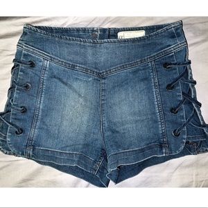 Free People Jean Shorts